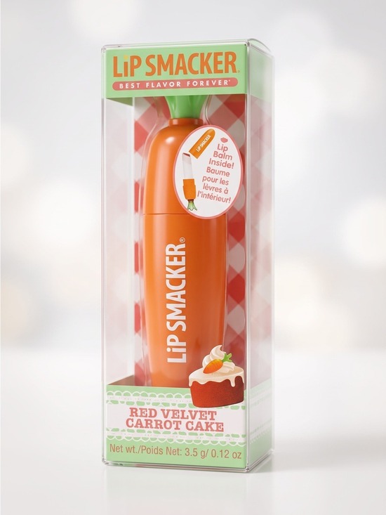 Lip Smackers Other - Lip Smacker Red Velvet Carrot Cake Lip Balm Limited Edition 0.12 oz New